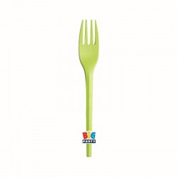 FORCHETTE ECOLOR CPLA 16cm VERDE MELA 20pz