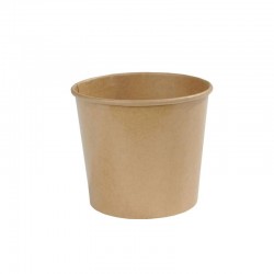 CONTENITORE CILINDRO IN CARTONCINO KRAFT AVANA 768ml 25pz