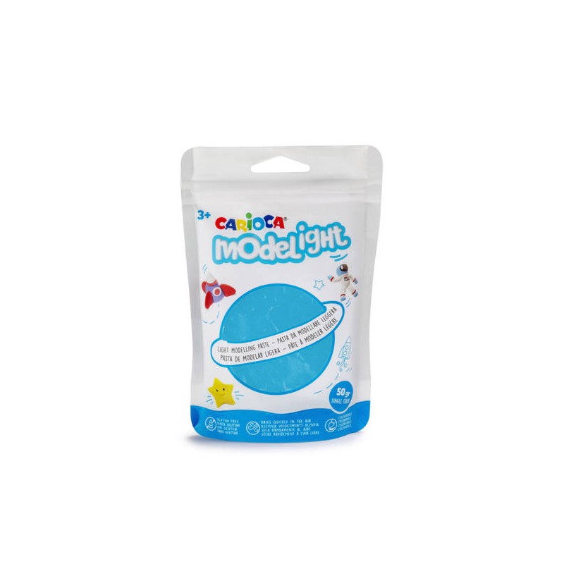 CARIOCA MODELIGHT MAXI 50gr CELESTE