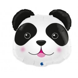 PALLONE MYLAR MUSO PANDA 29" 74cm