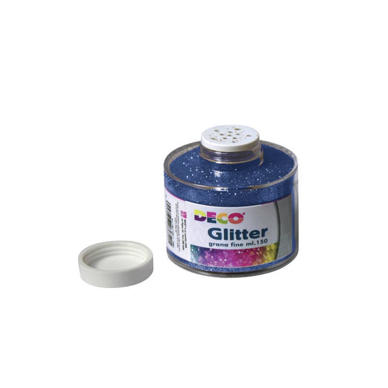 GLITTER BARATTOLO 150gr BLU CWR