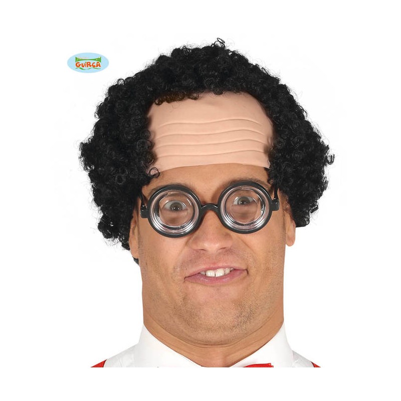 PARRUCCA CALVA RICCI CON BAFFI IN CONF.