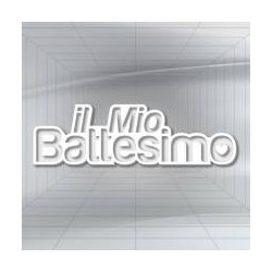 VASSOIO SAGOMA POLISTIROLO IL MIO BATTESIMO