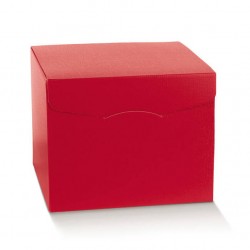 SCATOLA SEGRETO 29x35,5x19,5 FIBRA ROSSO