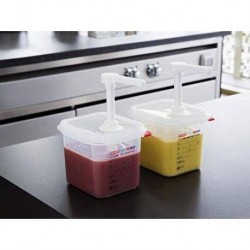 DISPENSER SALSE TRASPARENTE 2,6lt PROFESSIONAL