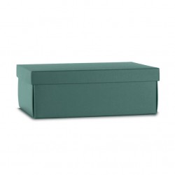 SCATOLA EASY F/COPERCHIO 34x25x12cm FIBRA VERDE