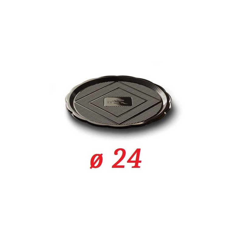 VASSOIO MEDORO N.T. ø24 NERO