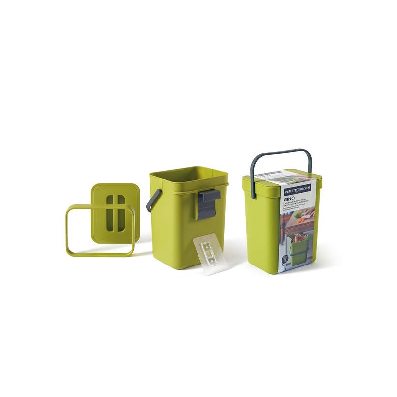PATTUMIERA GINO RIFIUTI ORGANICI 5lt MUSCHIO