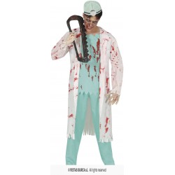 COSTUME MEDICO ZOMBIE 14-16 anni