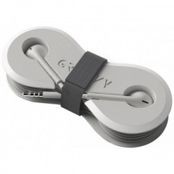 AURICOLARE CLASSICO CON JACK GRIGIO CHIARO NEW GROOVY