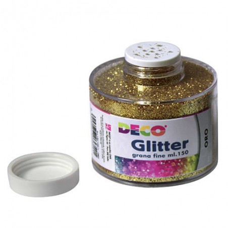 GLITTER BARATTOLO 150gr ORO CWR
