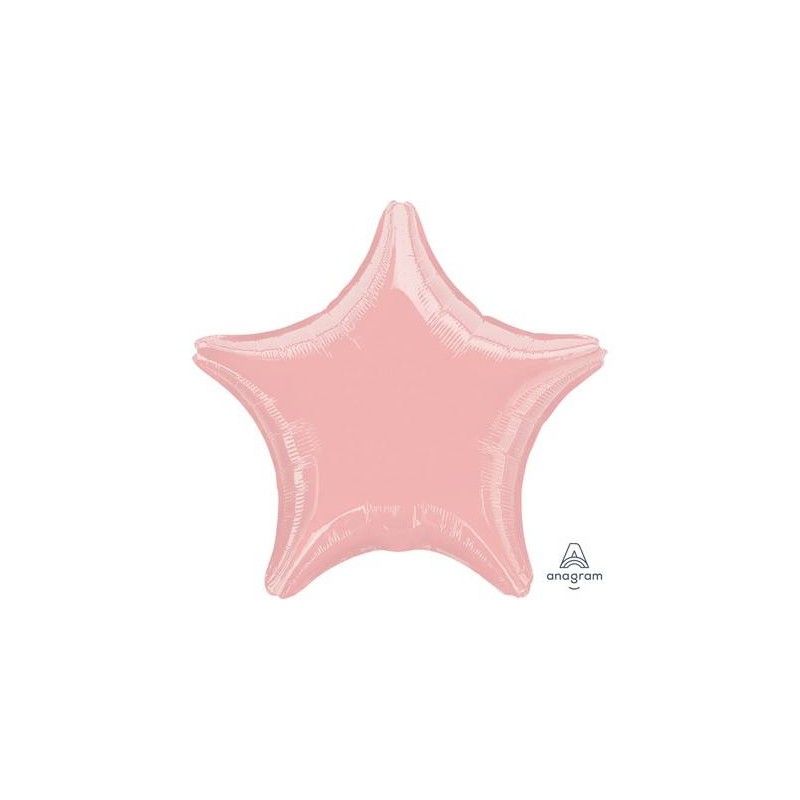 PALLONE MYLAR STELLA 17 42cm ROSA