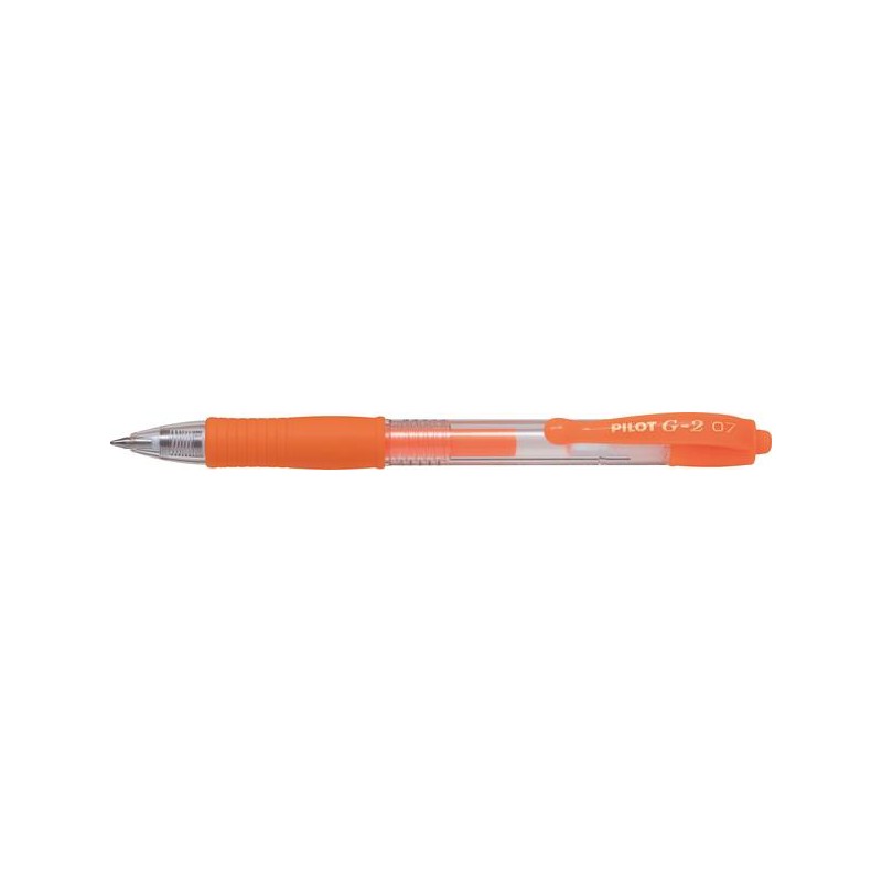 PENNA PILOT G2 0.7 NEON ARANCIONE