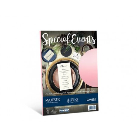 CARTA A4 SPECIAL EVENTS 250gr 05 ROSA 10fg
