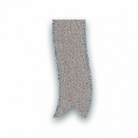 RONDELLA NASTRO TESSUTO ANIMATO 414 mm40x15mt 04-ARGENTO