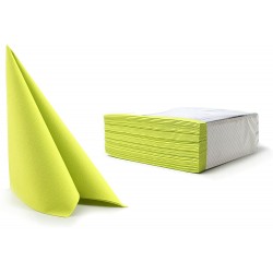 TOVAGLIOLI AIRLAID AARON 40x40 LIME 50pz