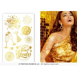 TATUAGGI ORO HAPY NEW YEAR