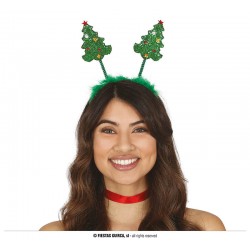 CERCHIETTO CON ALBERI NATALE