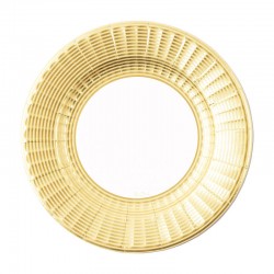 PIATTI ELEGANCE GOLD 27cm 8pz