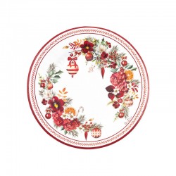 PIATTI 21cm CHRISTMAS BOUQUET 8pz