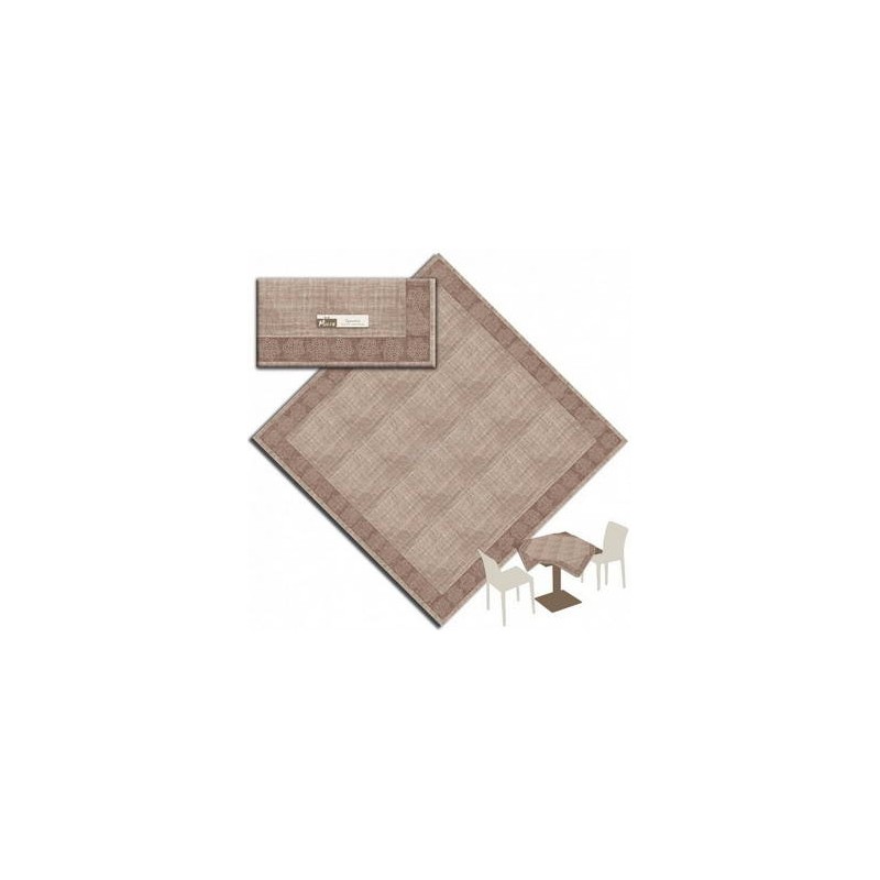 COPRIMACCHIA 100x100 SPUNLACE MICRO ROSITA 20pz CACAO