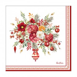 TOVAGLIOLI 33x33 CHRISTMAS BOUQUET 16pz