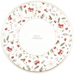 PIATTI MAXI 33cm LITTLE CHRISTMAS 6pz