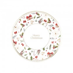 PIATTI 21cm LITTLE CHRISTMAS 8pz