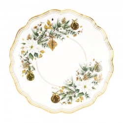 PIATTI 27cm NEW LIBERTY NOEL 8pz