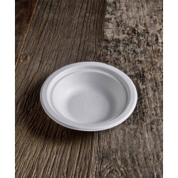 PIATTI FONDI POLPA ø15cm 340ml BIO COMPOSTABILI 50pz USOBIO