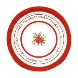 PIATTI 27cm RED ROYAL 8pz