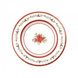 PIATTI 21cm RED ROYAL 8pz