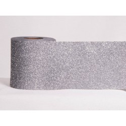 NASTRO TAFFETà BRILLANTE mm100x20mt COL.101 ARGENTO