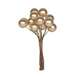 PICKS PERLINE CHAMPAGNE 12pz H 7cm