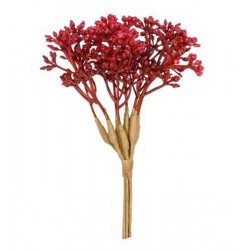 PICKS GERMOGLI ROSSO H14cm