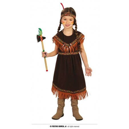 COSTUME BIMBA INDIANA 5 - 6 anni