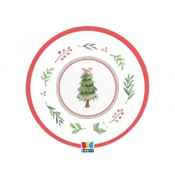 PIATTI DESSERT ø18cm JOYFUL CHRISTMAS 6pz