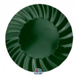 SOTTOPIATTI  ø30 WAVY VERDE FORESTA 6pz