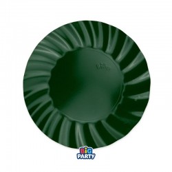 PIATTI DESSERT ø20 WAVY VERDE FORESTA 6pz