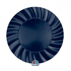 PIATTI PIANI ø25 WAVY BLUE NAVY 6pz