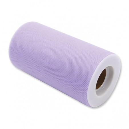 TULLE ROTOLO cm12,5x25mt GLICINE BIG