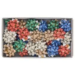 STELLE ADESIVE mm10 50pz 68350 STAMPA STELLINE 00-COLORI...