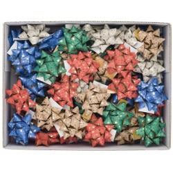 STELLE ADESIVE STAMPA STELLINE mm15 50pz 68350 00-COLORI...