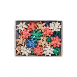 STELLE ADESIVE STAMPA STELLINE mm20 36pz 68350 00-COLORI...
