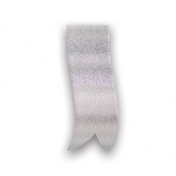 BOBINA NASTRO PVC 6805 SPLENDID GOFFRATO mm10x250mt 04-ARGENTO