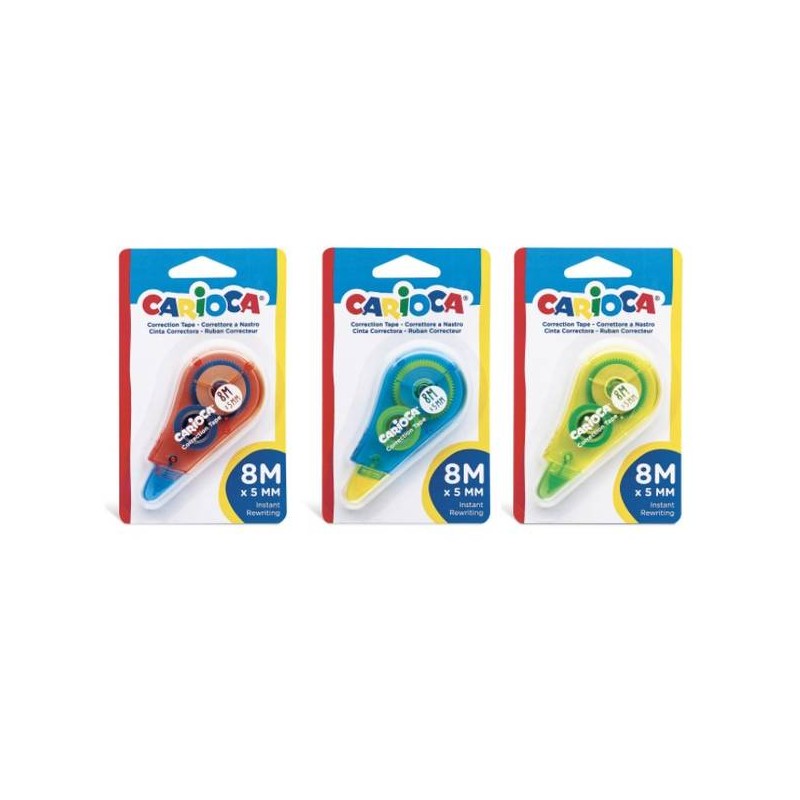 CORRETTORE A NASTRO mt8x5mm CARIOCA