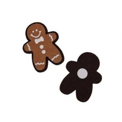 STICKERS 5x5cm PAN DI ZENZERO 12pz