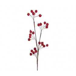 RAMO DI BACCHE ROSSE 46cm