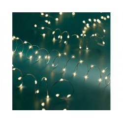 MICRO LED 50LUCI 2,45mt 8 FUNZ. TWINKLE ESTERNO FILO...