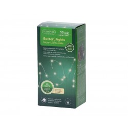 MICRO LED STRINGLIGHT 8 FUNZIONI TWINKLE  2,45mt - FILO...